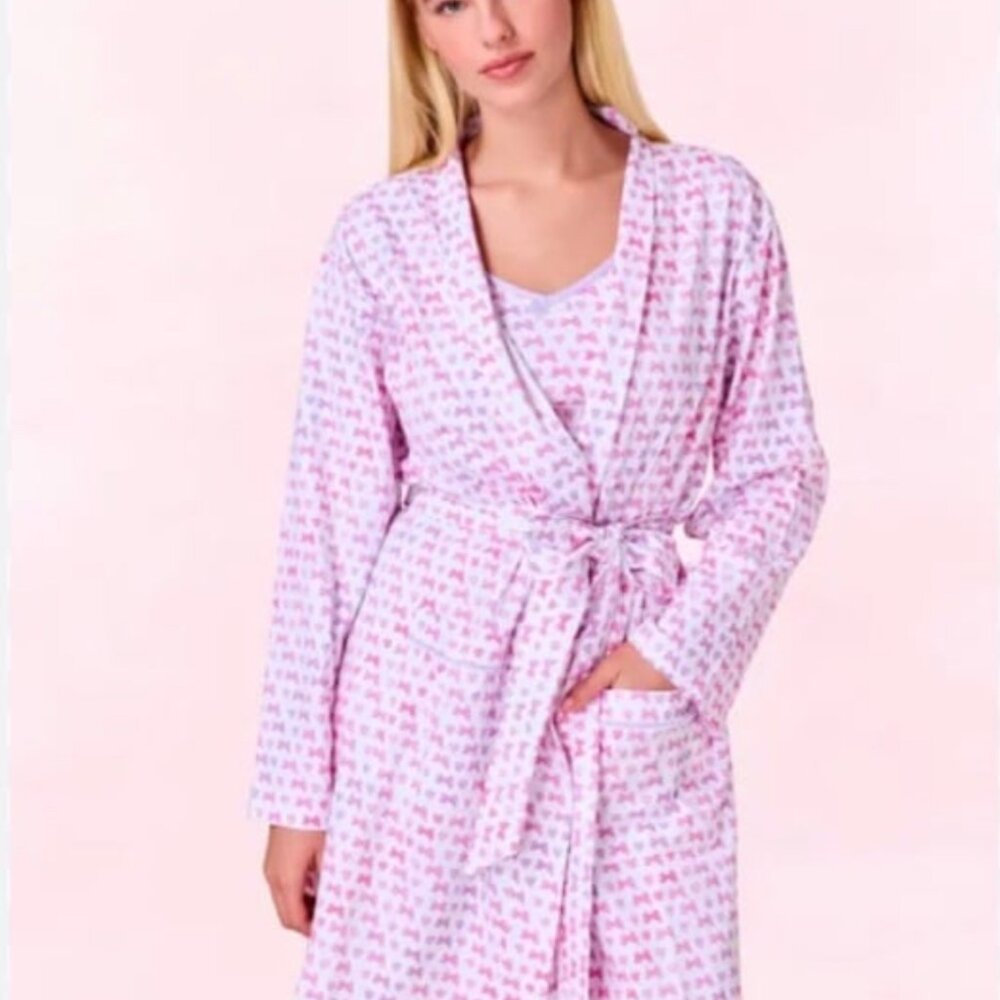📌NEW Roller Rabbit Disco Bow Blake Robe - Picture 2 of 6